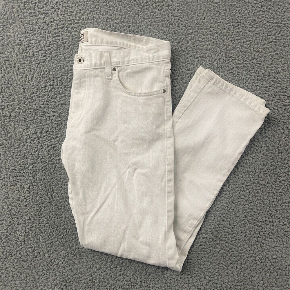 Naked & Famous Jeans Mens 38x31 White Super Skinny Guy Stretch‎ Selvedge Jean